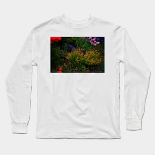 Garden in Great Shelford, Cambridgeshire, UK Long Sleeve T-Shirt